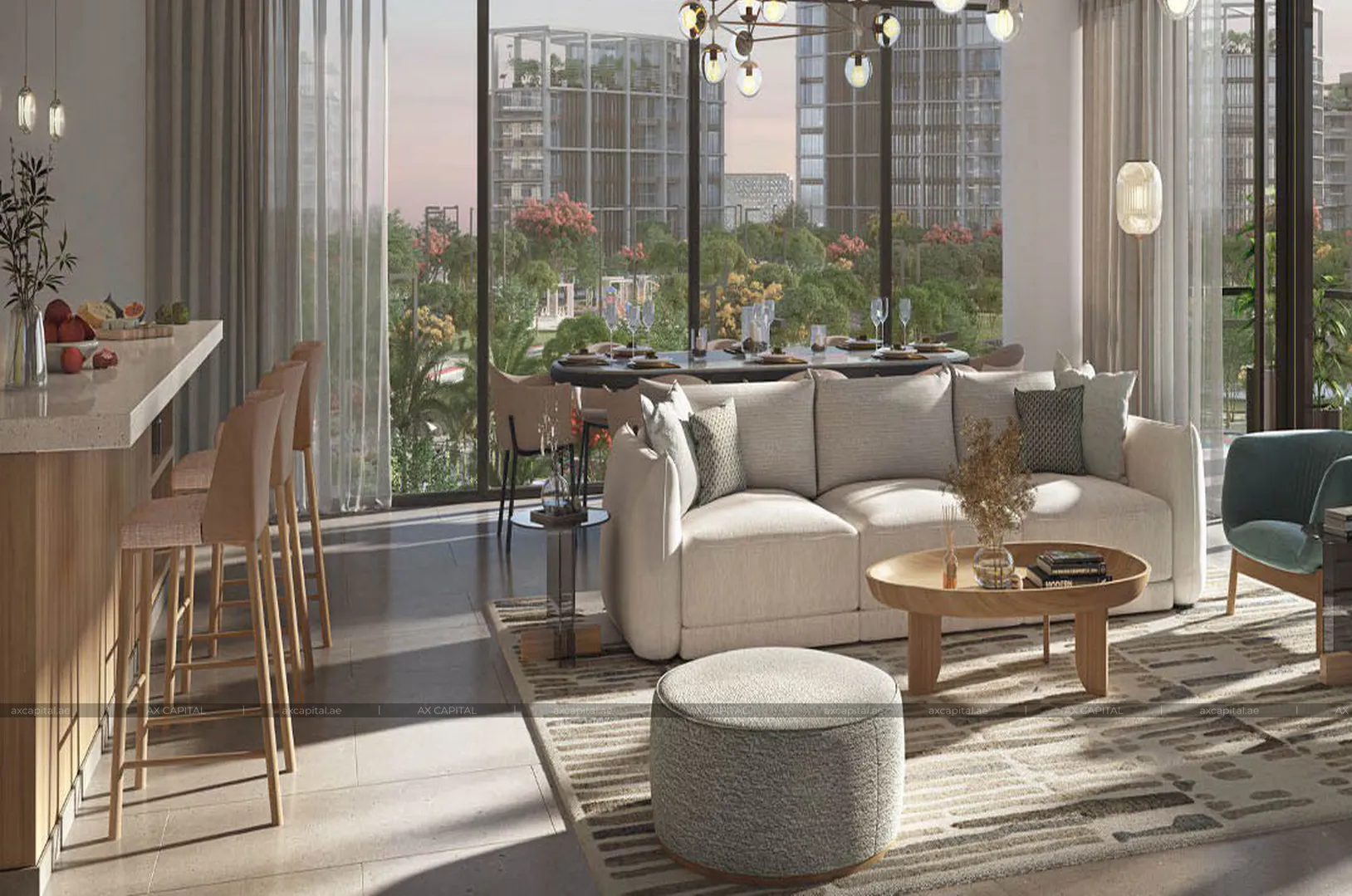 Apartament cu 3 dormitoare în Thyme Central Park, Dubai, Emiratele Arabe Unite (axc-3995761) 2