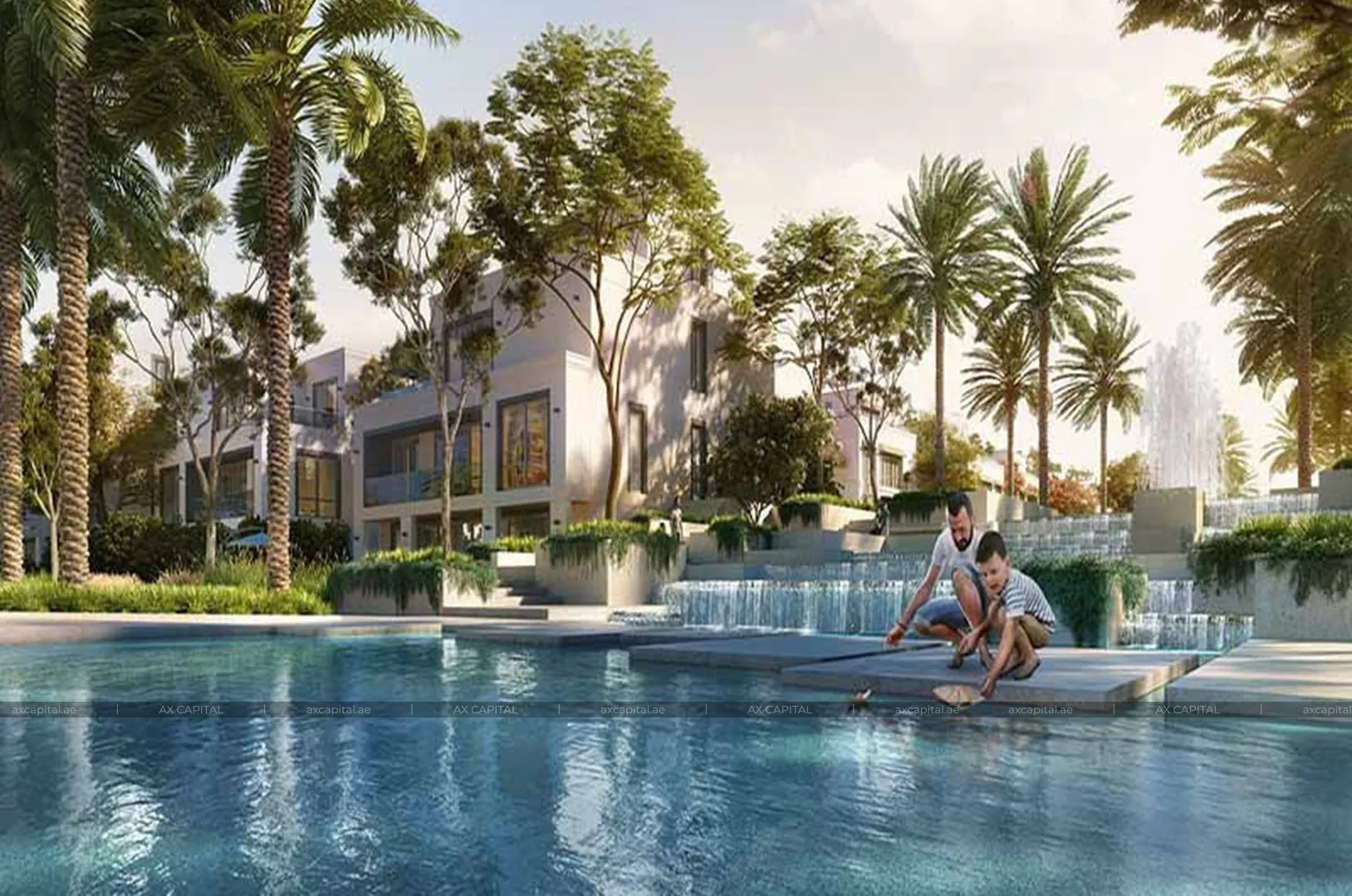 Chalet con 6 dormitorios en The Oasis - Mirage, Dubai, EAU (axc-3989075) 3