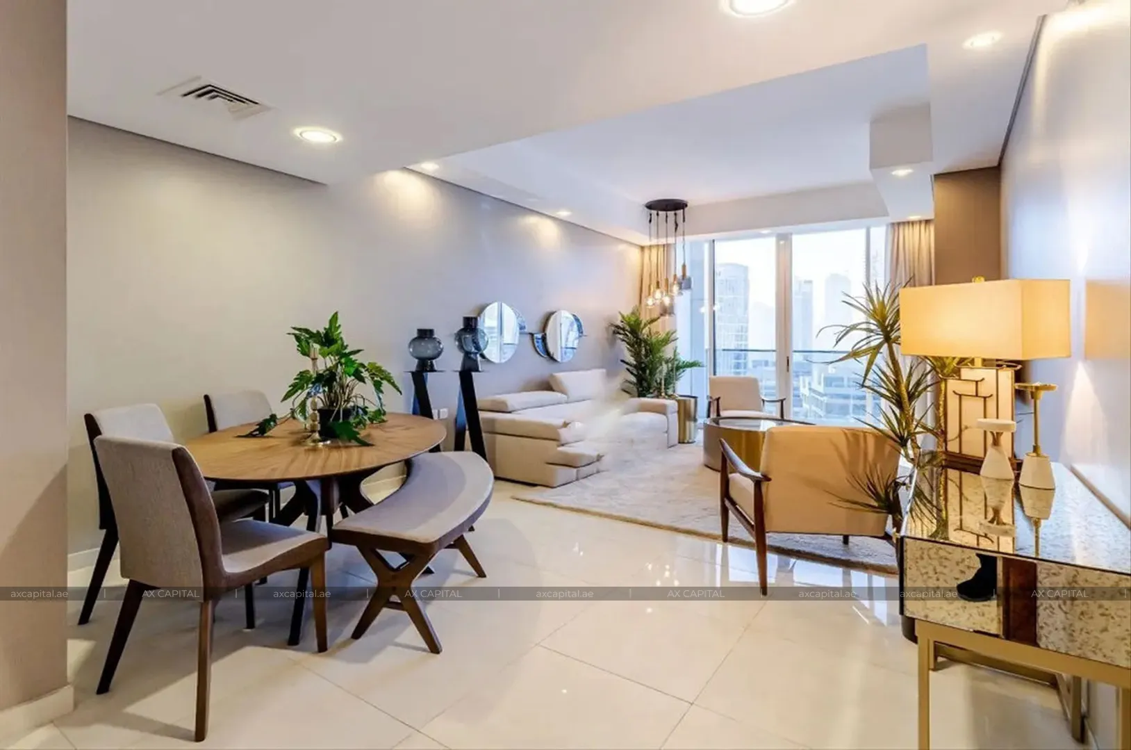 Appartement avec 2 chambres à Waves Tower, Dubai, EAU (axc-3990579) 2