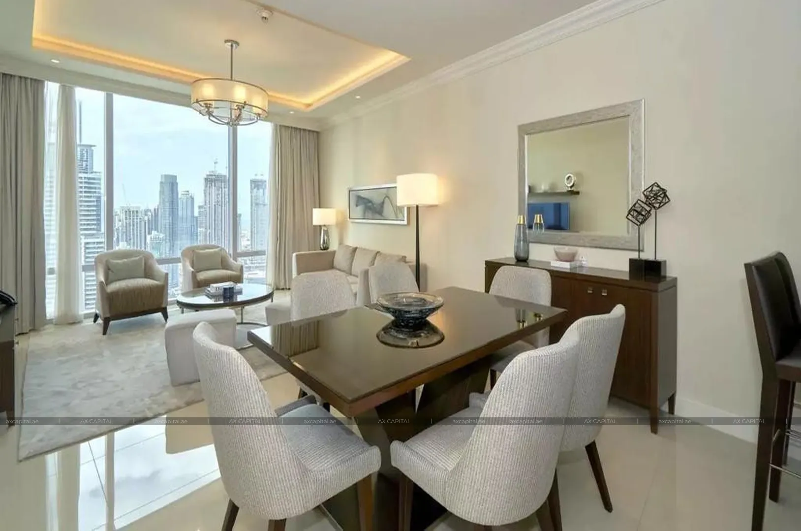 Apartamento con 2 dormitorios en The Address Fountain Views, Dubai, EAU (axc-3990357) 2