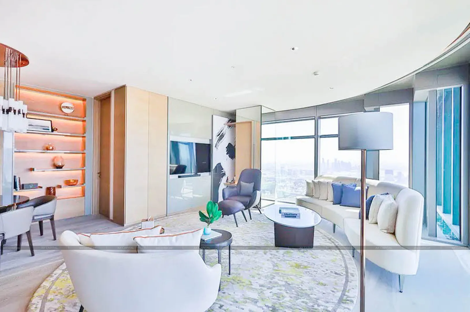 Квартира с 2 спальнями в One Za'abeel The Residences, Дубай, ОАЭ (axc-3991314) 3