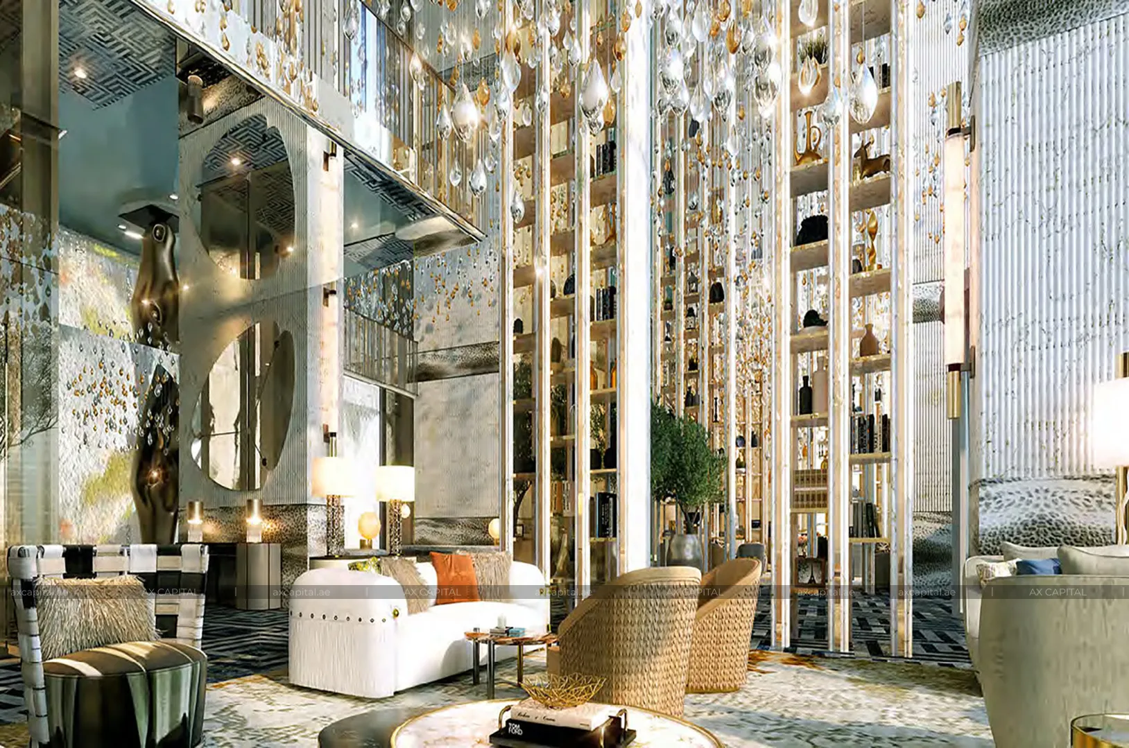 Apartamento con 1 dormitorio en Cavalli Tower, Dubai, EAU (axc-3990402) 2