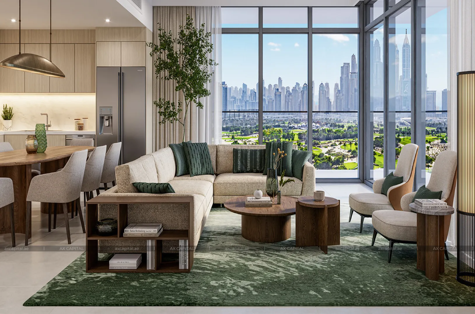 Appartement avec 2 chambres à Golf Heights, Dubai, EAU (axc-3989981) 3