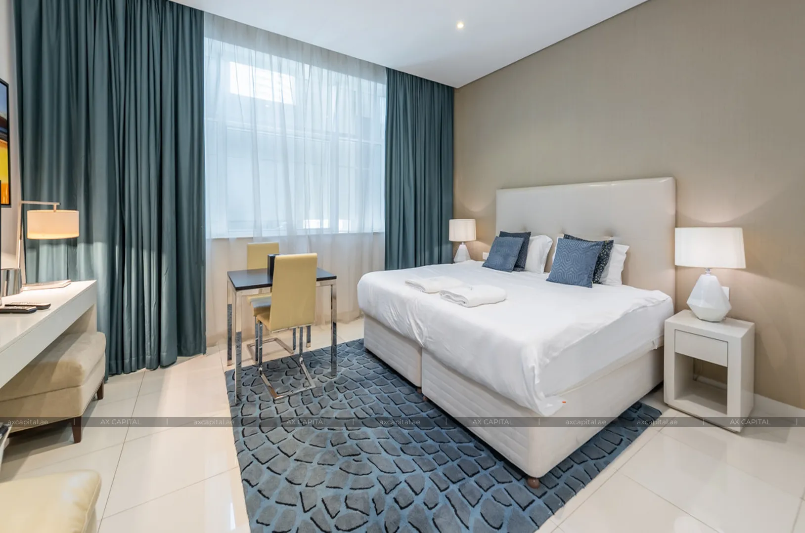 Квартира студия в Damac Maison Cour Jardin (The Cosmopolitan), Дубай, ОАЭ (axc-3991190) 1