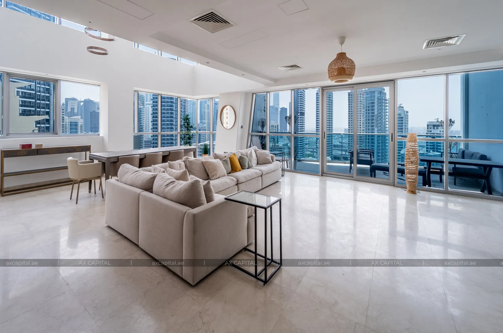 Apartament cu 3 dormitoare în The Jewel Tower B, Dubai, Emiratele Arabe Unite (axc-3990710) 2