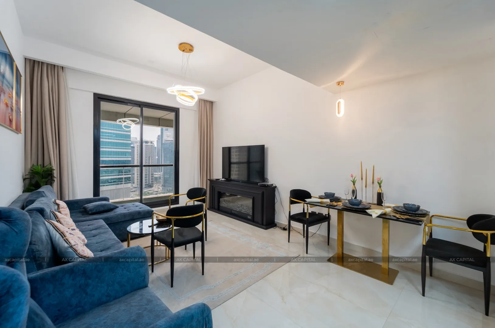 Apartament cu 2 dormitoare în Escan Tower, Dubai, Emiratele Arabe Unite (axc-3992976) 1