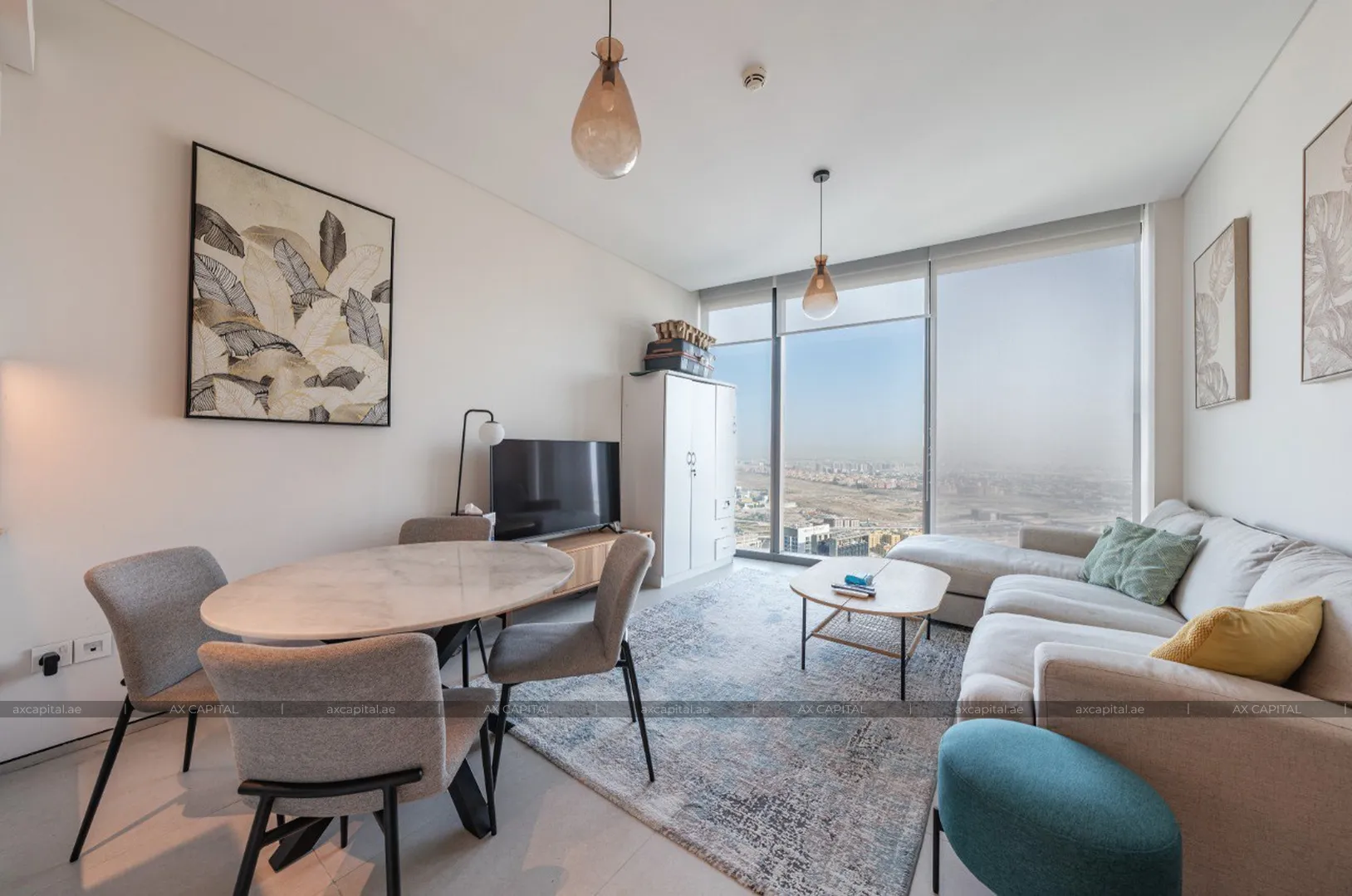 Apartamento con 2 dormitorios en Jumeirah Gate Tower 1, Dubai, EAU (axc-3991644) 1