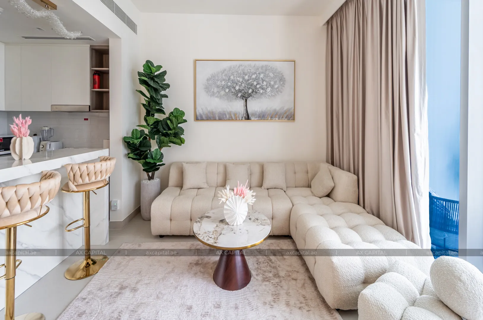 Appartement avec 1 chambre à Liv Marina, Dubai, EAU (axc-3993890) 3