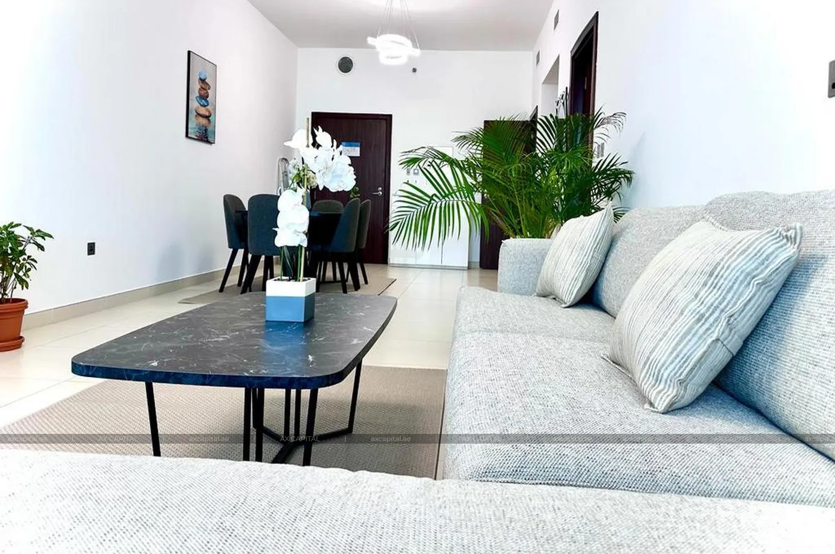 شقة عدد غرف النوم فيها: 1، في Azure Residences, دبي, الإمارات العربية المتحدة (axc-3992531) 3