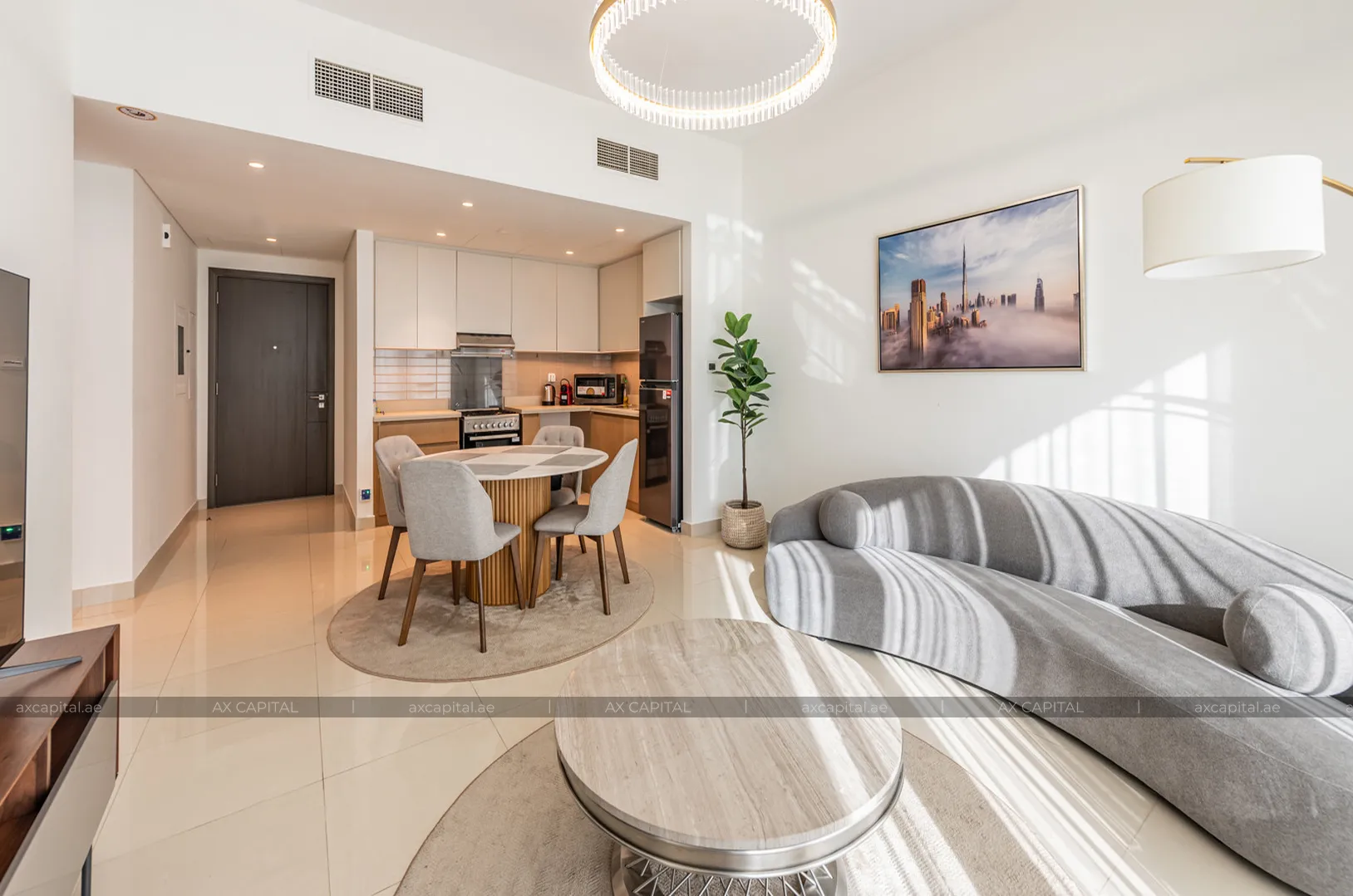 Apartamento con 1 dormitorio en Harbour Views 1, Dubai, EAU (axc-3984300) 1