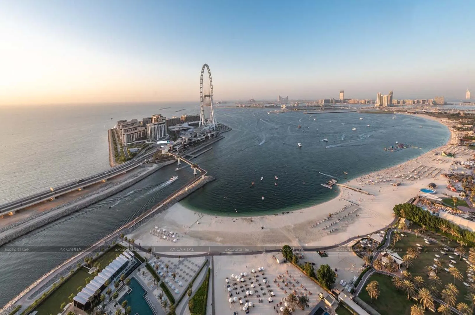 شقة عدد غرف النوم فيها: 2، في Jumeirah Gate Tower 1, دبي, الإمارات العربية المتحدة (axc-3995340) 1