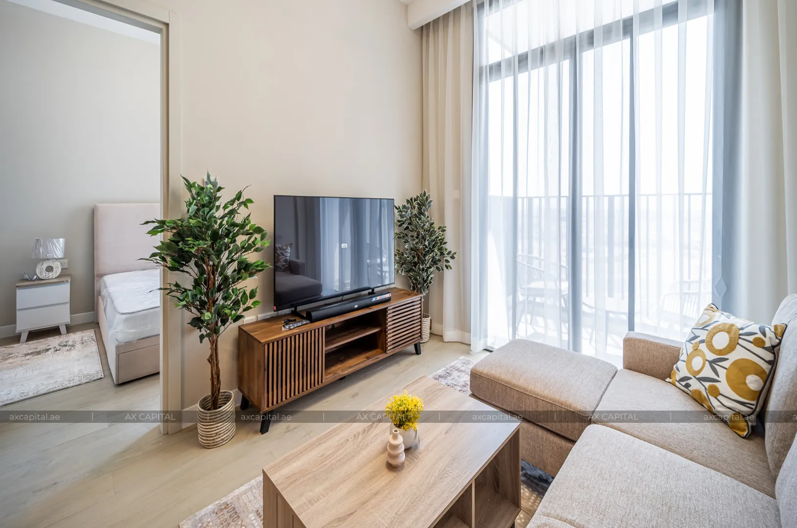 Apartamento con 1 dormitorio en Rukan Residences, Dubai, EAU (axc-3989785) 2
