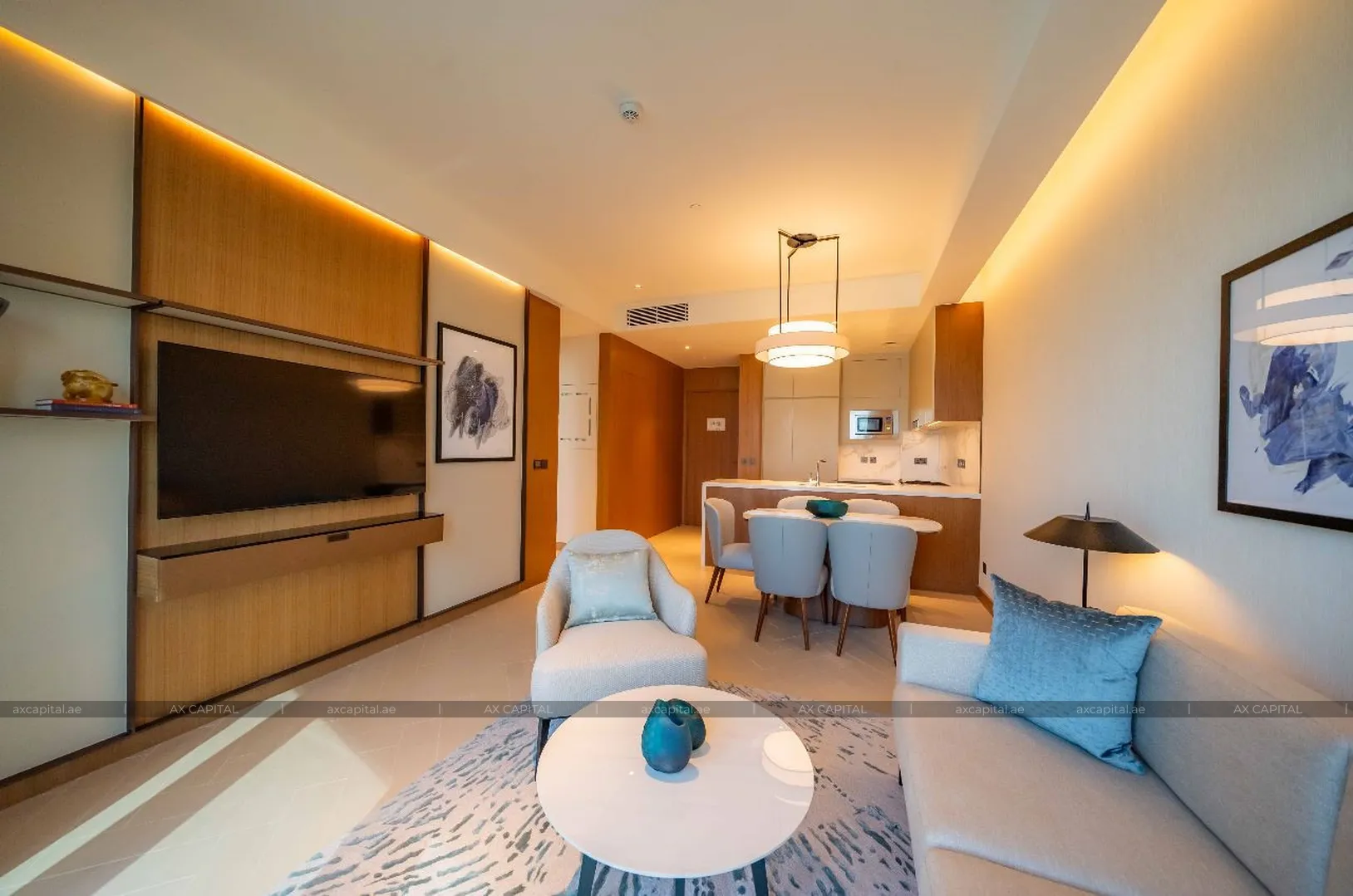 Apartment mit 2 Schlafzimmern in The Address Residences Dubai Opera Tower 1, Dubai, VAE (axc-3983377) 3