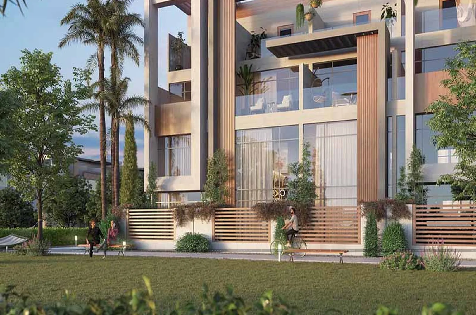 Casa adosada con 2 dormitorios en Verdana Residence 2, Dubai, EAU (axc-3994455) 3
