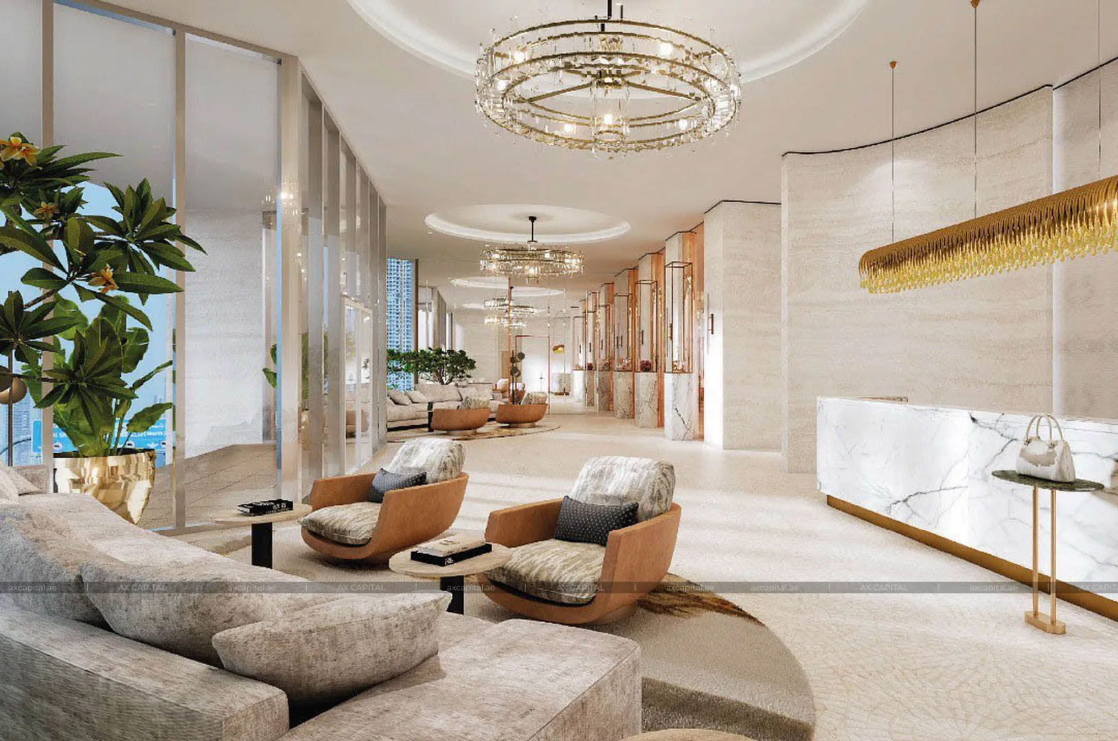 Appartement avec 1 chambre à THE BILTMORE RESIDENCES, Dubai, EAU (axc-3994658) 2