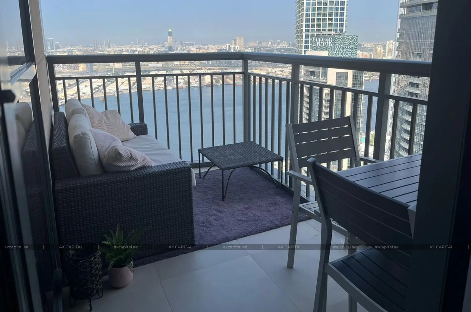 Квартира с 2 спальнями в Dubai Creek Residences South, Дубай, ОАЭ (axc-3991193) 1