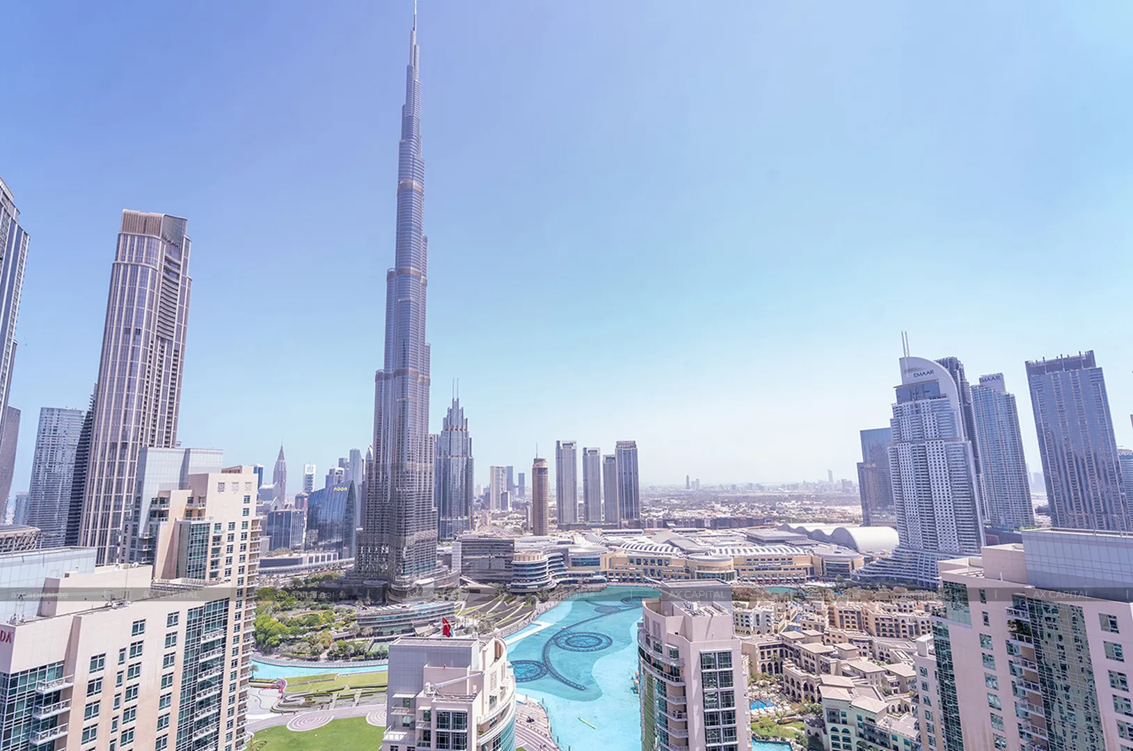 Apartment mit 2 Schlafzimmern in 29 Burj Boulevard Tower 2, Dubai, VAE (axc-3995990) 1