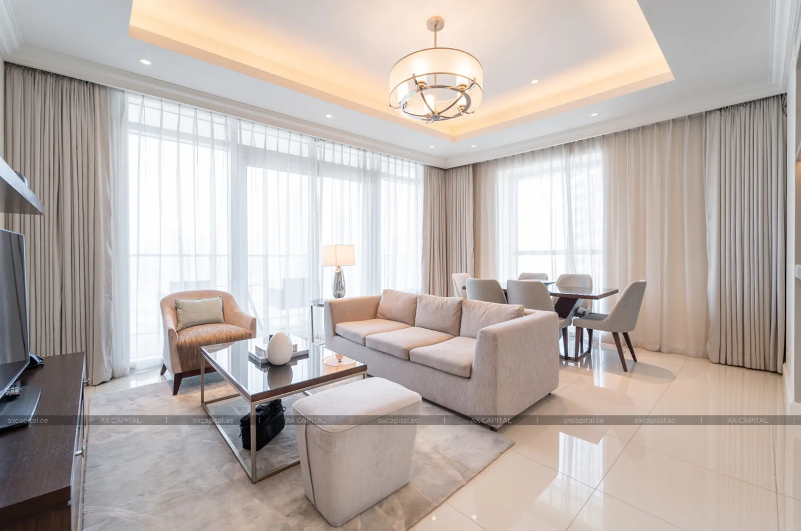 Apartament cu 2 dormitoare în The Address Fountain Views, Dubai, Emiratele Arabe Unite (axc-3987897) 2
