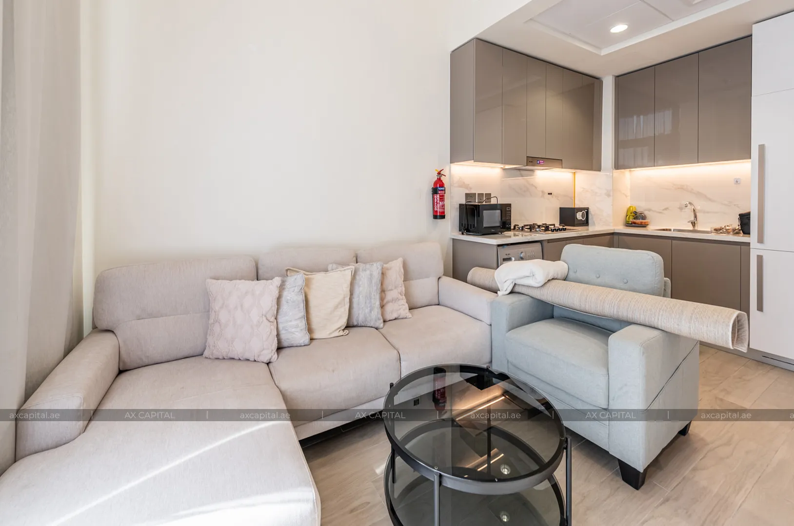 Apartment mit 1 Schlafzimmer in AZIZI Riviera 34, Dubai, VAE (axc-3991869) 2