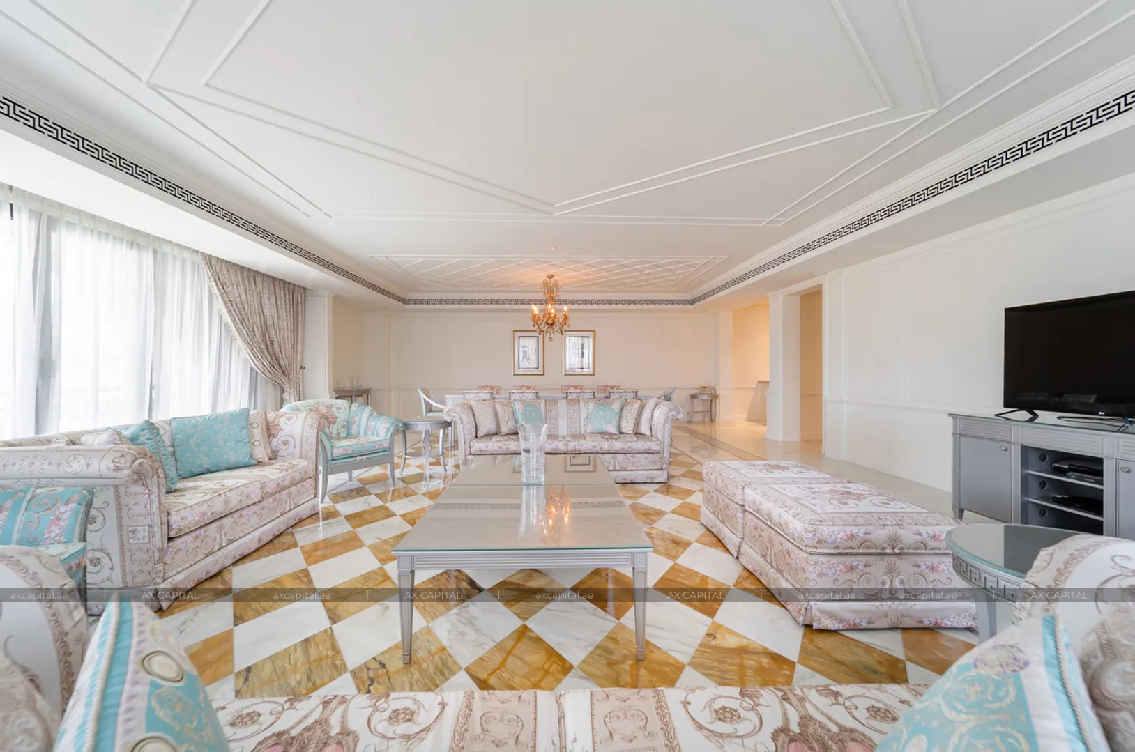 Apartment mit 3 Schlafzimmern in Palazzo Versace, Dubai, VAE (axc-3991389) 3