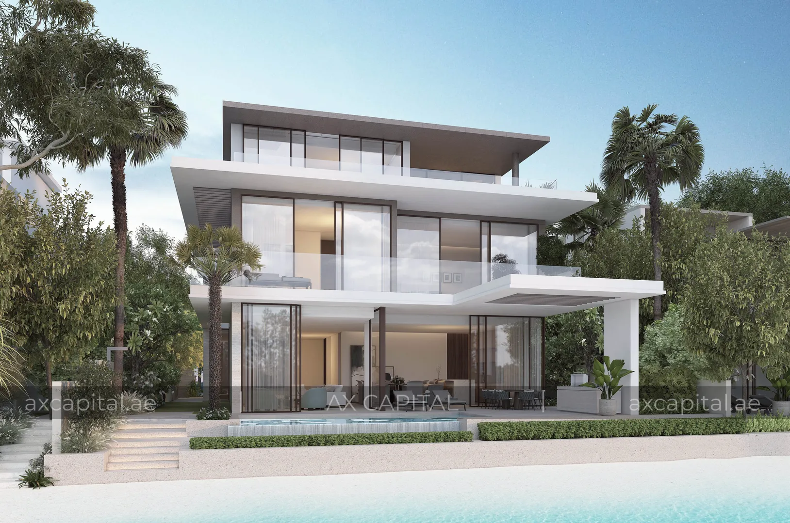 Villa avec 5 chambres à The Palm Crown, Dubai, EAU (axc-3992559) 1