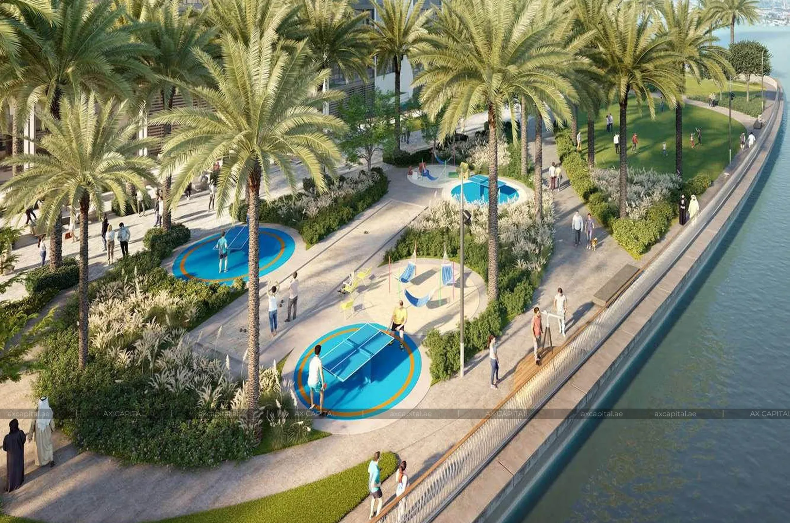 Appartement avec 1 chambre à Creek Waters, Dubai, EAU (axc-3988096) 1