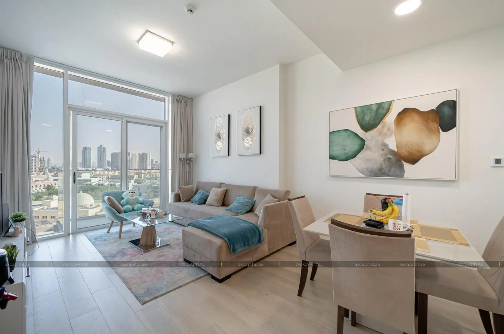 Apartamento con 1 dormitorio en Bloom Towers B, Dubai, EAU (axc-3993559) 2